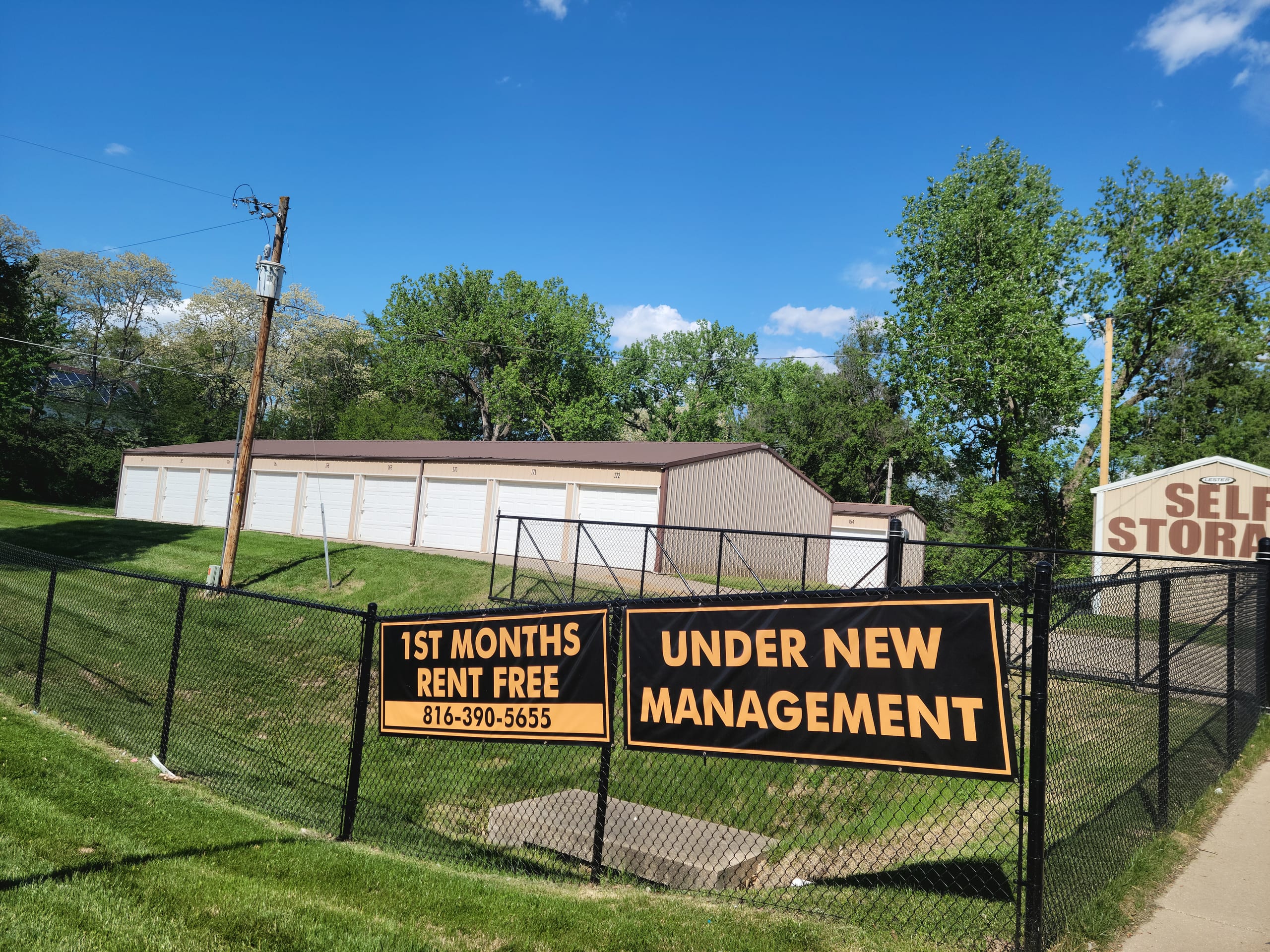 Pony Express Self Storage buildings and grounds